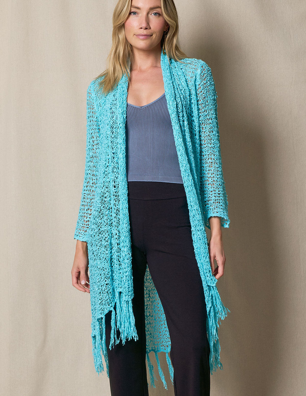 Handwoven Riva Knit Duster