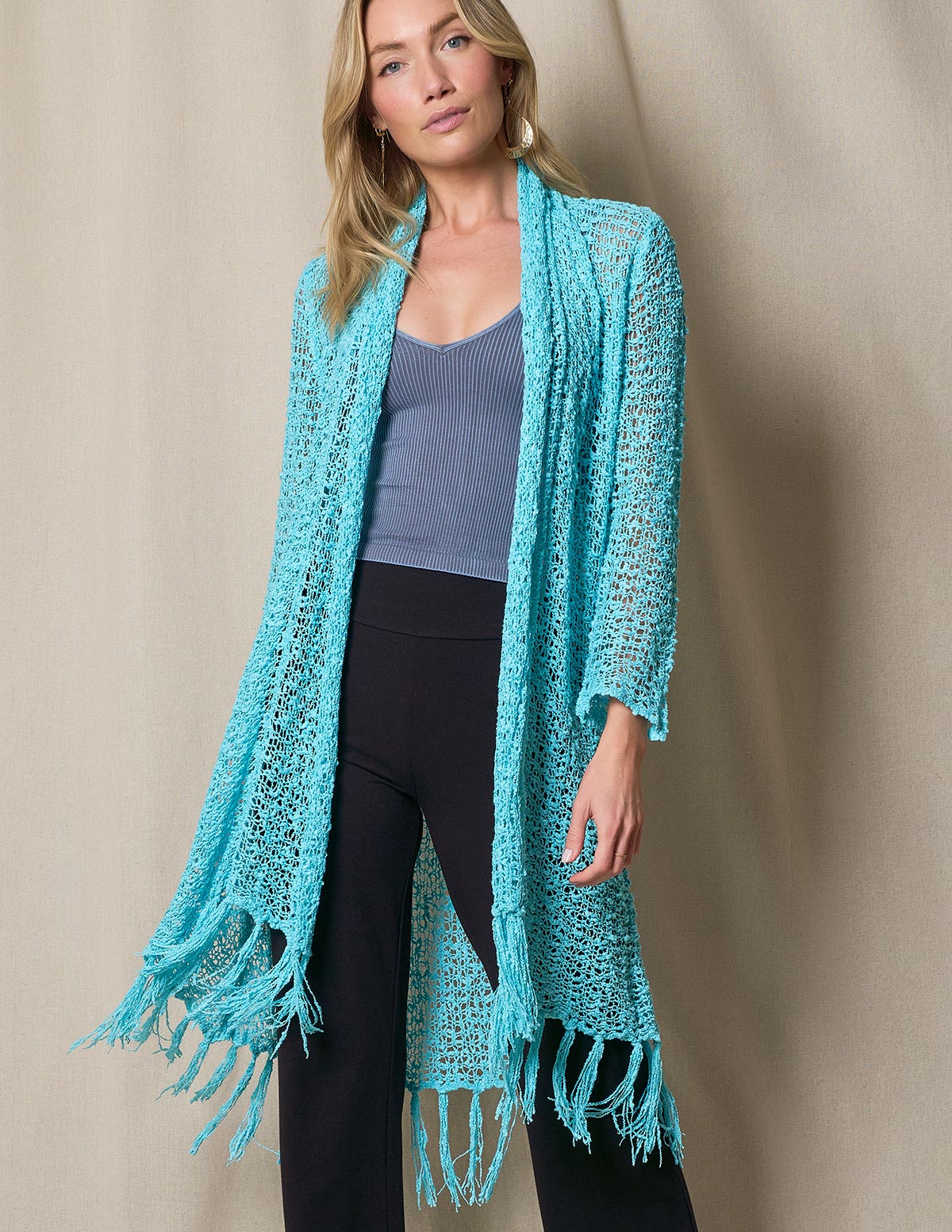 Handwoven Riva Knit Duster
