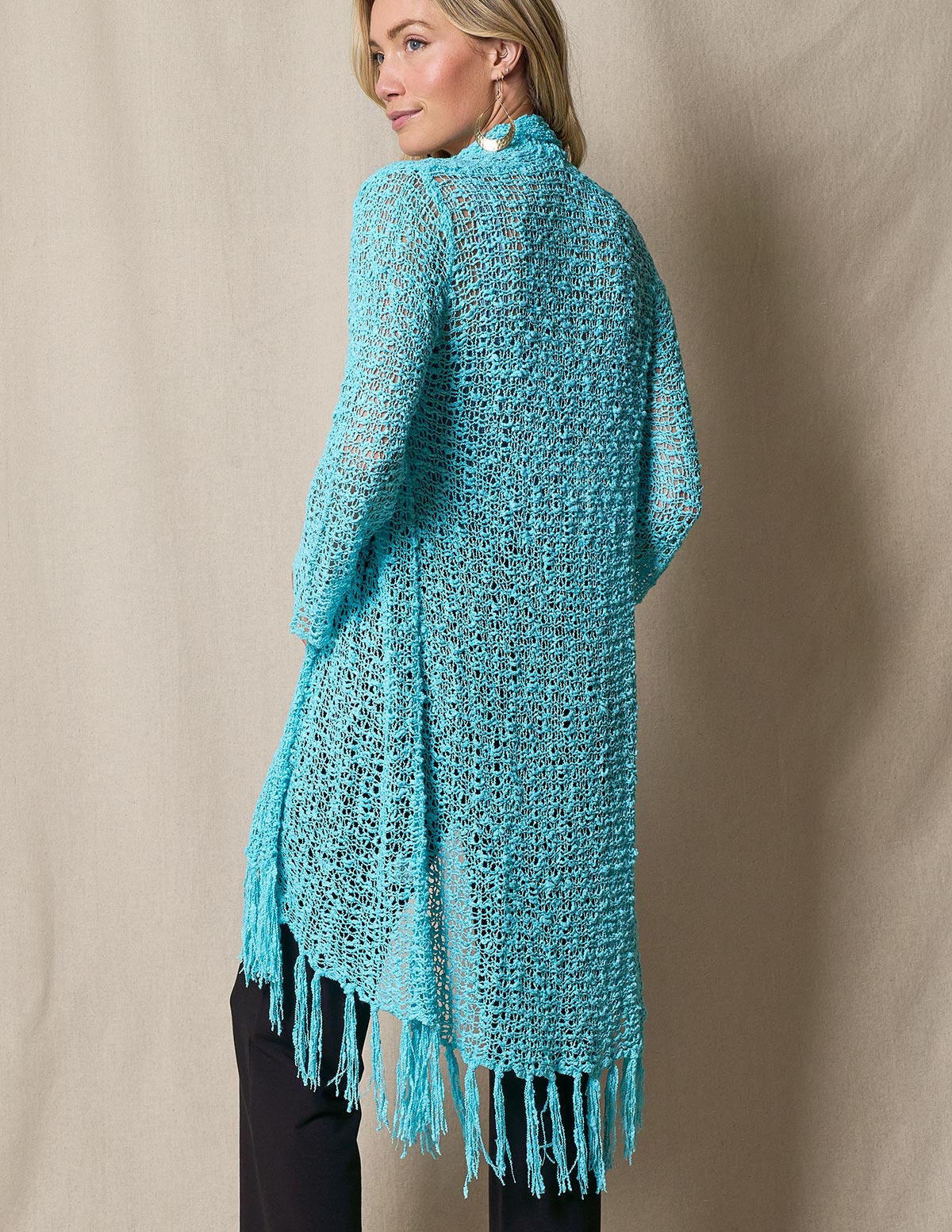 Handwoven Riva Knit Duster