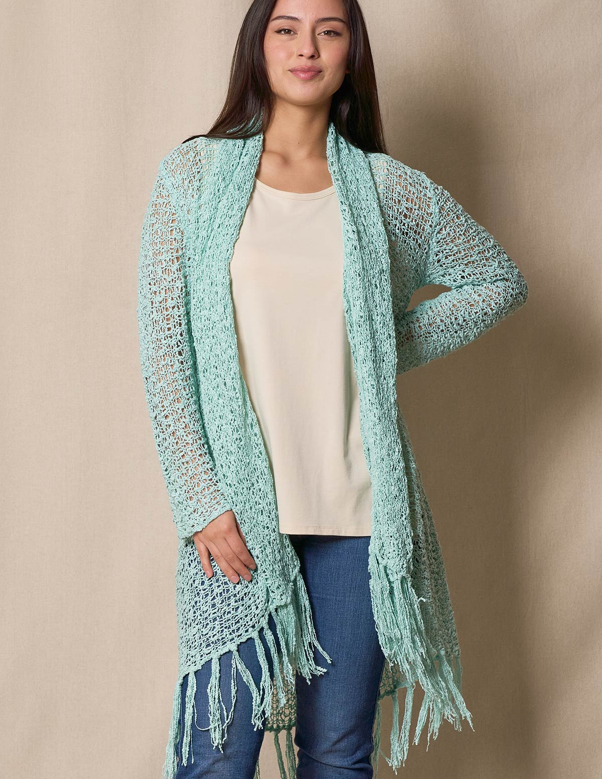 Handwoven Riva Knit Duster