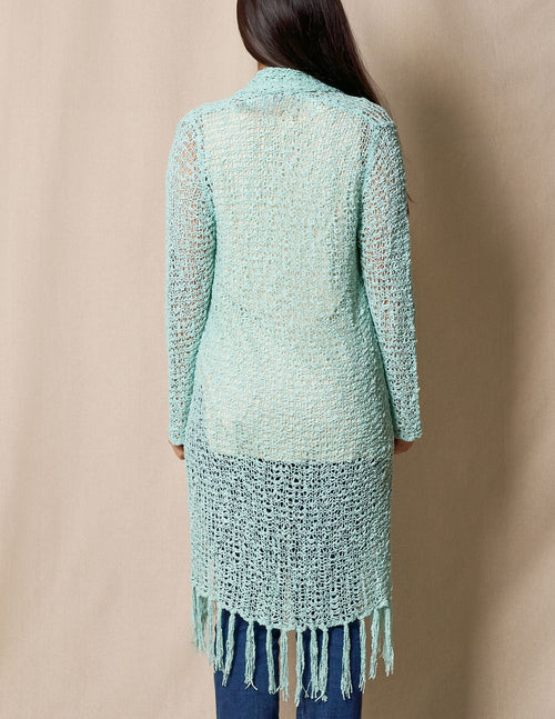 Handwoven Riva Knit Duster