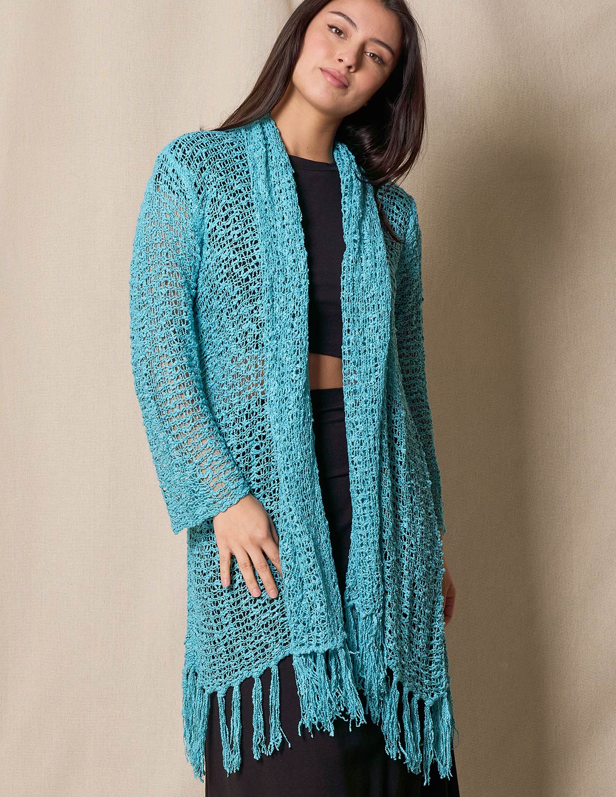 Handwoven Riva Knit Duster