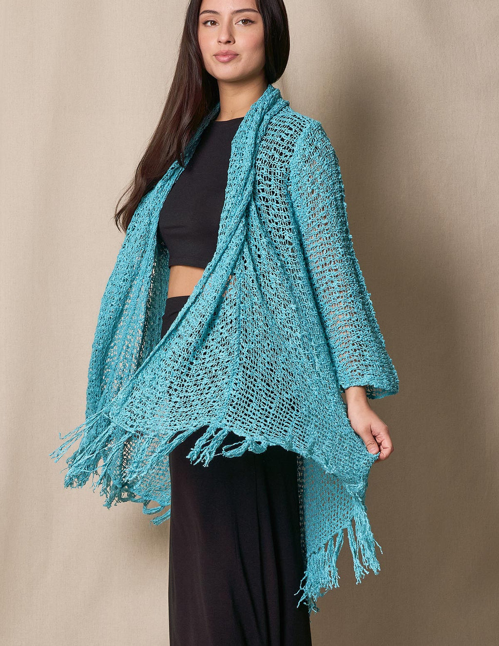 Handwoven Riva Knit Duster