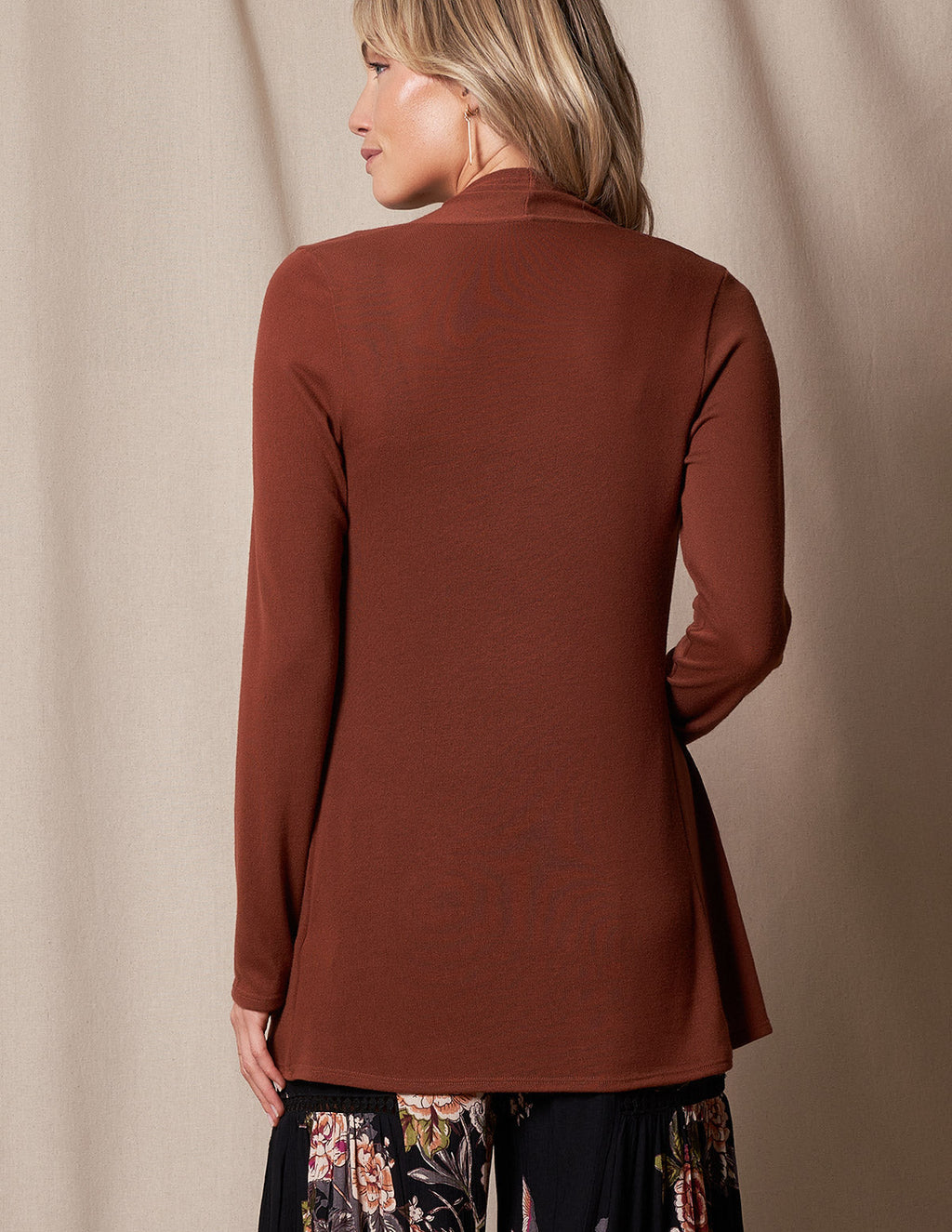 Aria Knit Wrap - Dark Charcoal Small Only