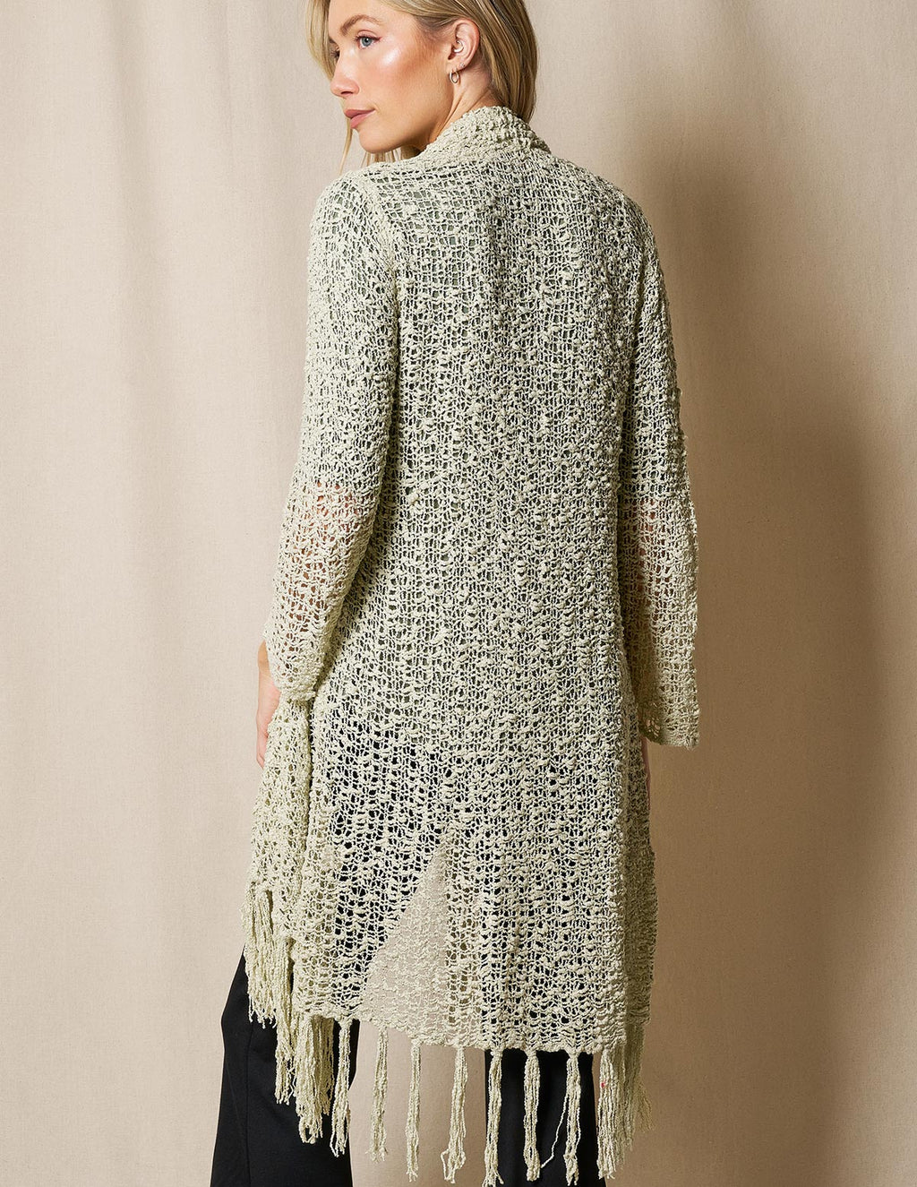 Handwoven Riva Knit Duster