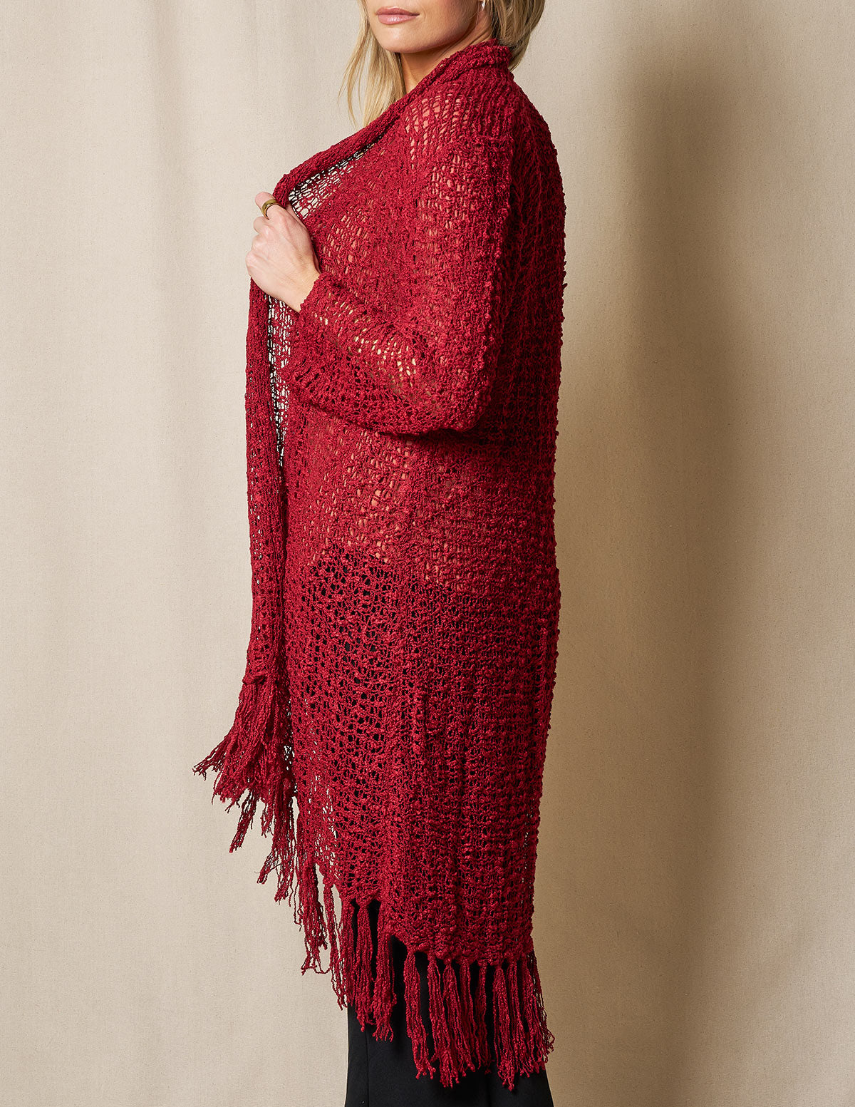 Handwoven Riva Knit Duster