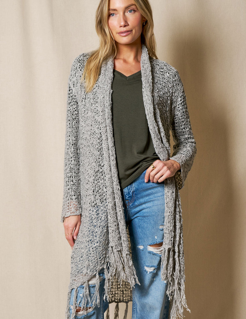 Handwoven Riva Knit Duster