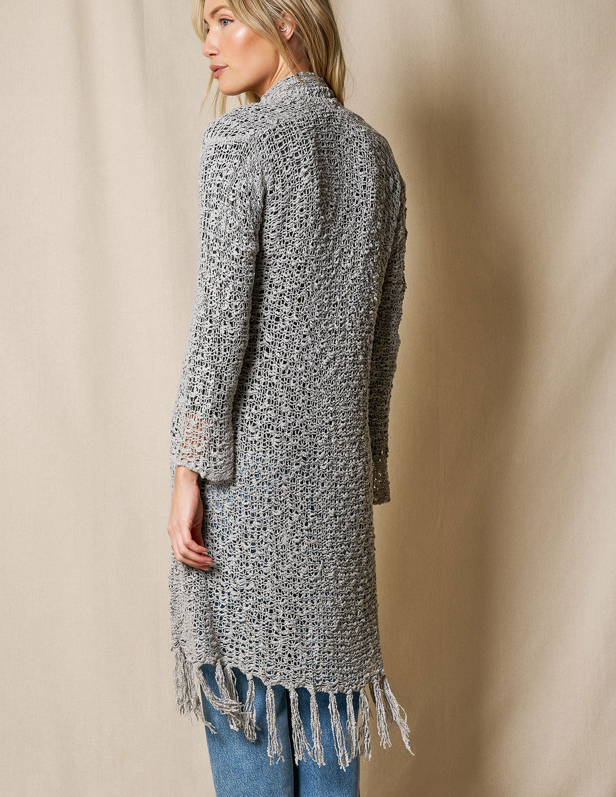 Handwoven Riva Knit Duster