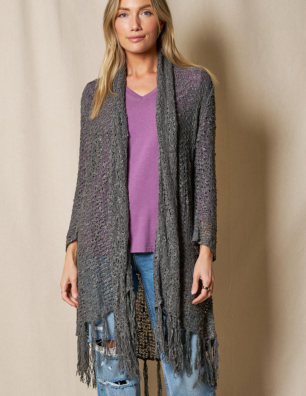 Handwoven Riva Knit Duster