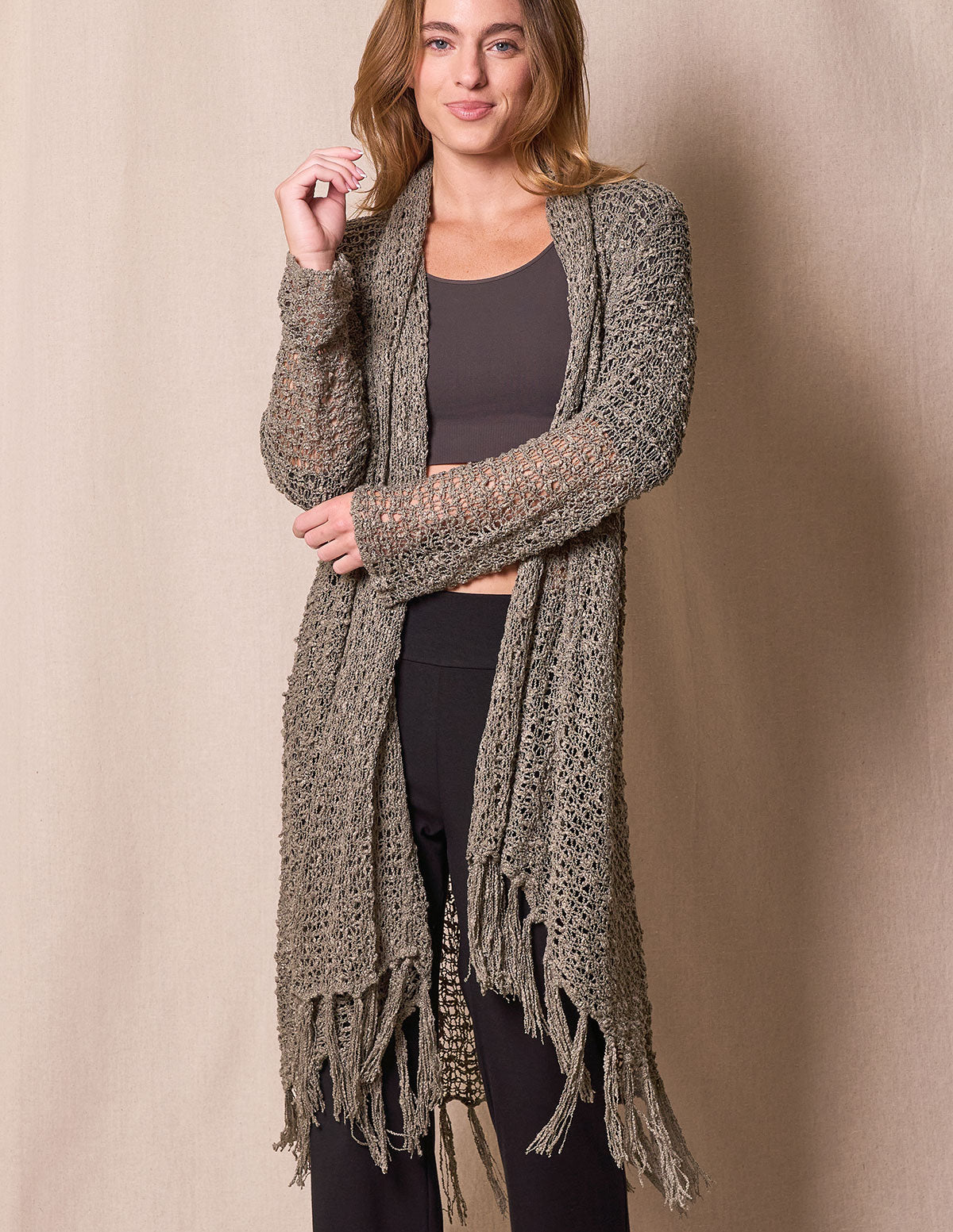 Handwoven Riva Knit Duster