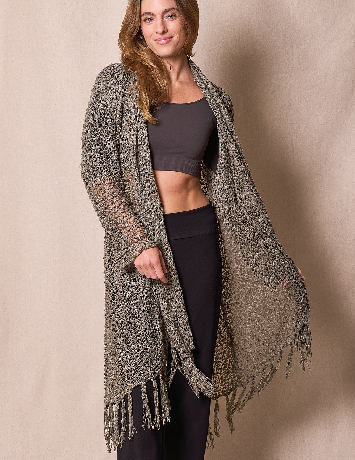 Handwoven Riva Knit Duster