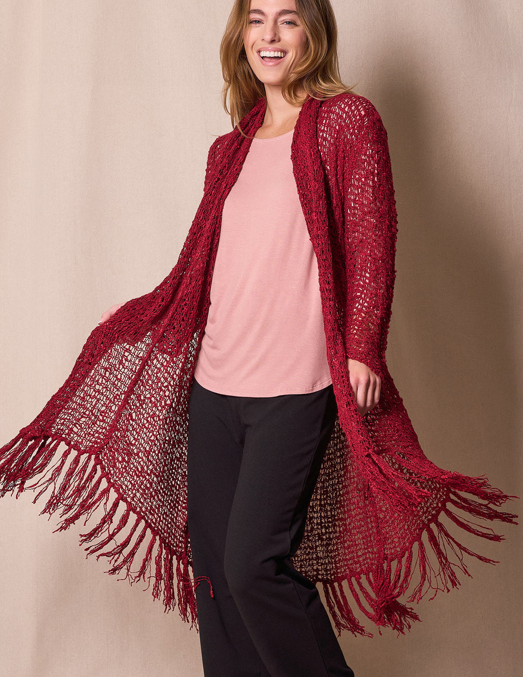 Handwoven Riva Knit Duster