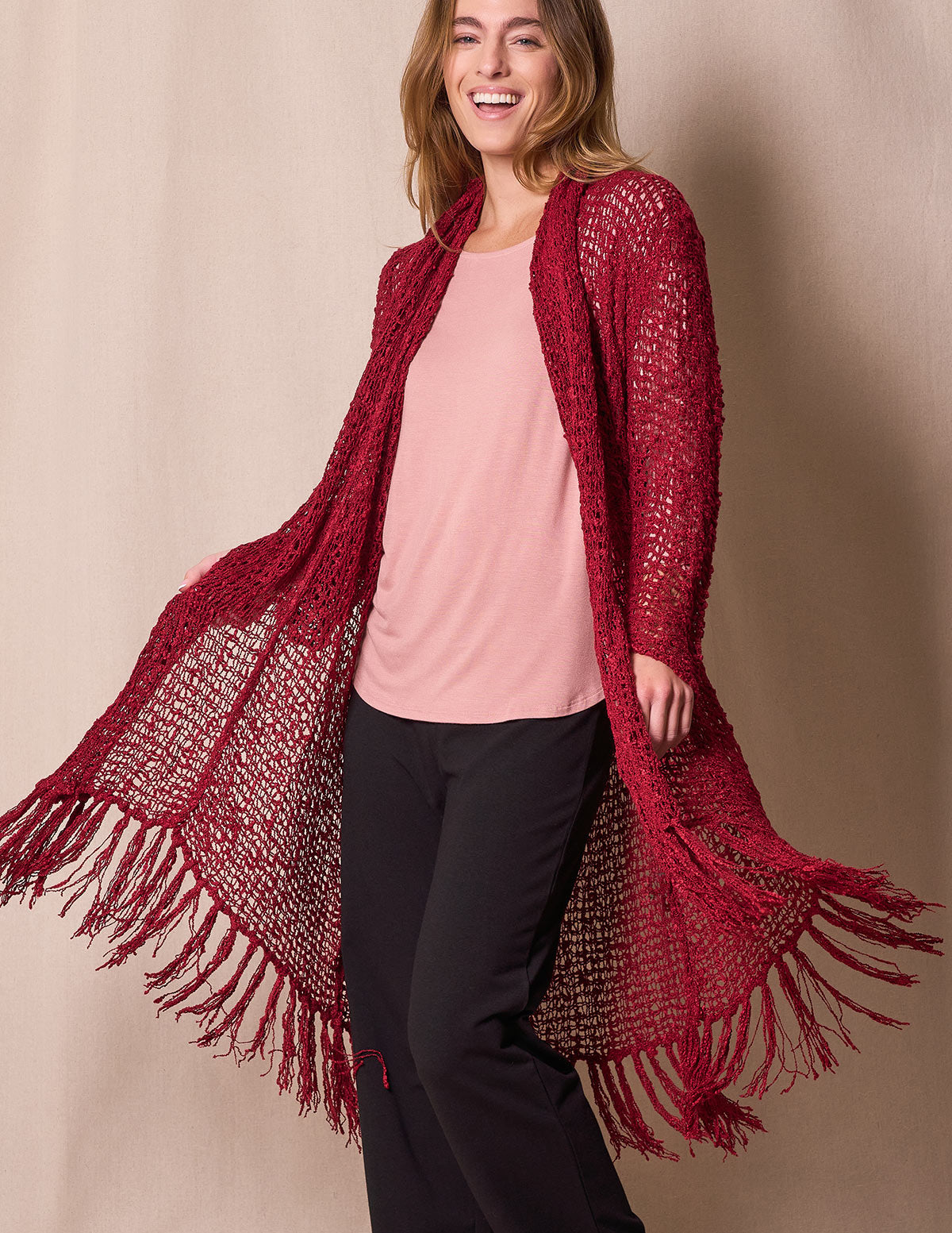 Handwoven Riva Knit Duster