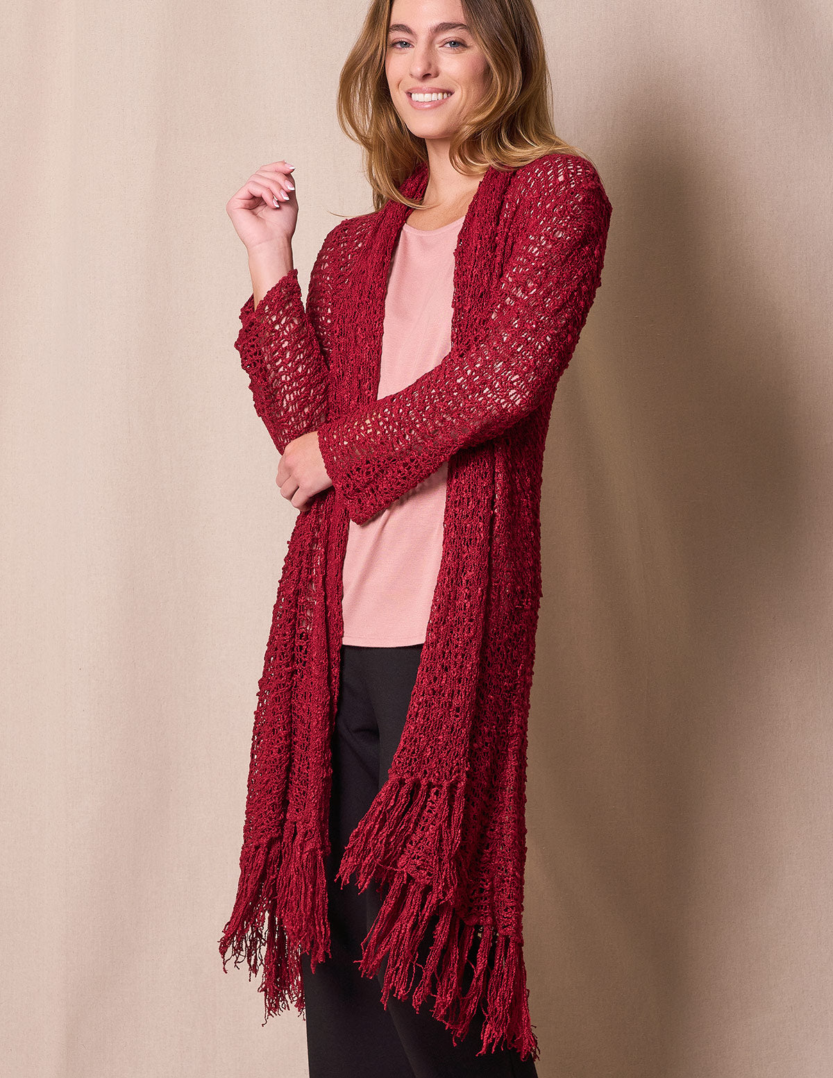 Handwoven Riva Knit Duster