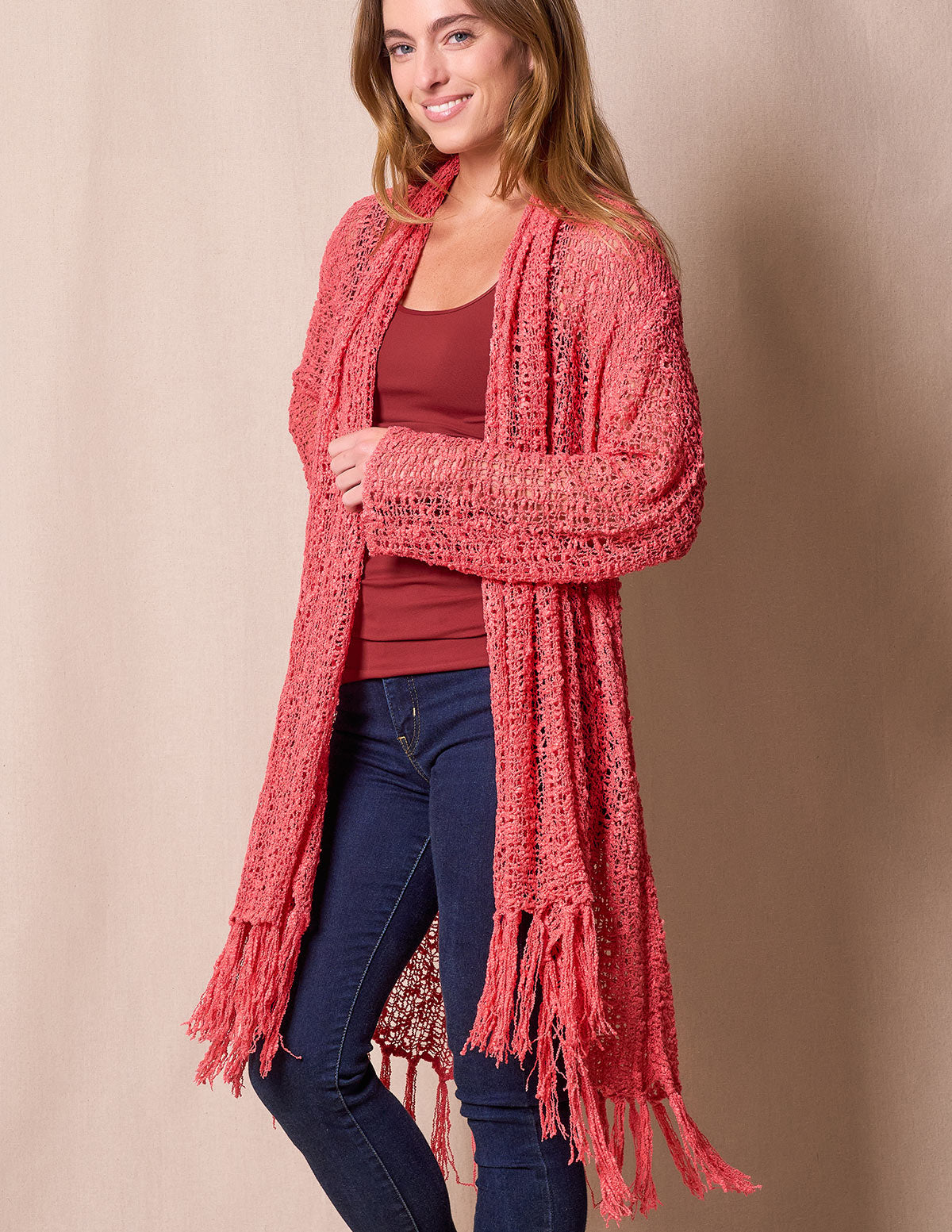 Handwoven Riva Knit Duster
