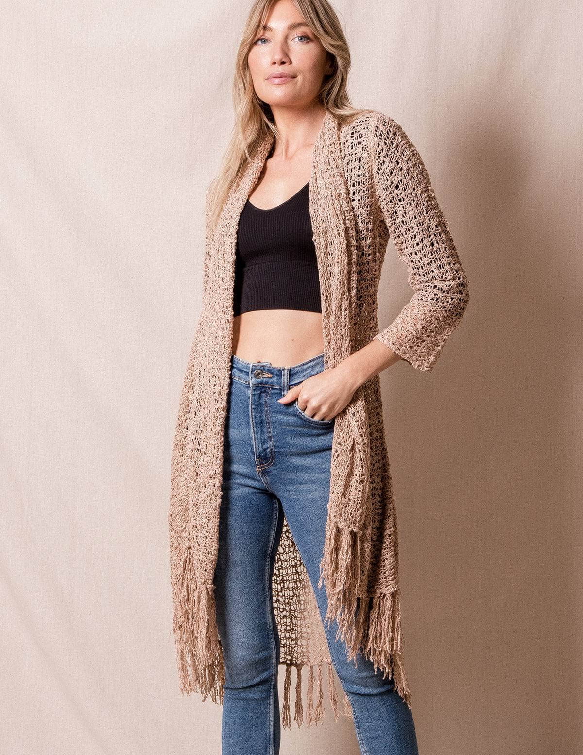 Handwoven Riva Knit Duster