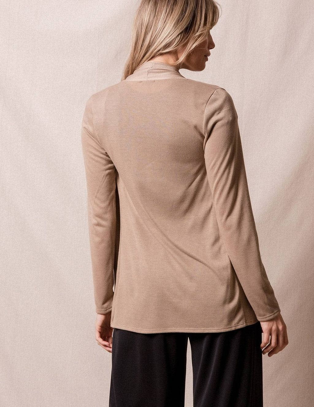 Aria Knit Wrap - Dark Charcoal Small Only