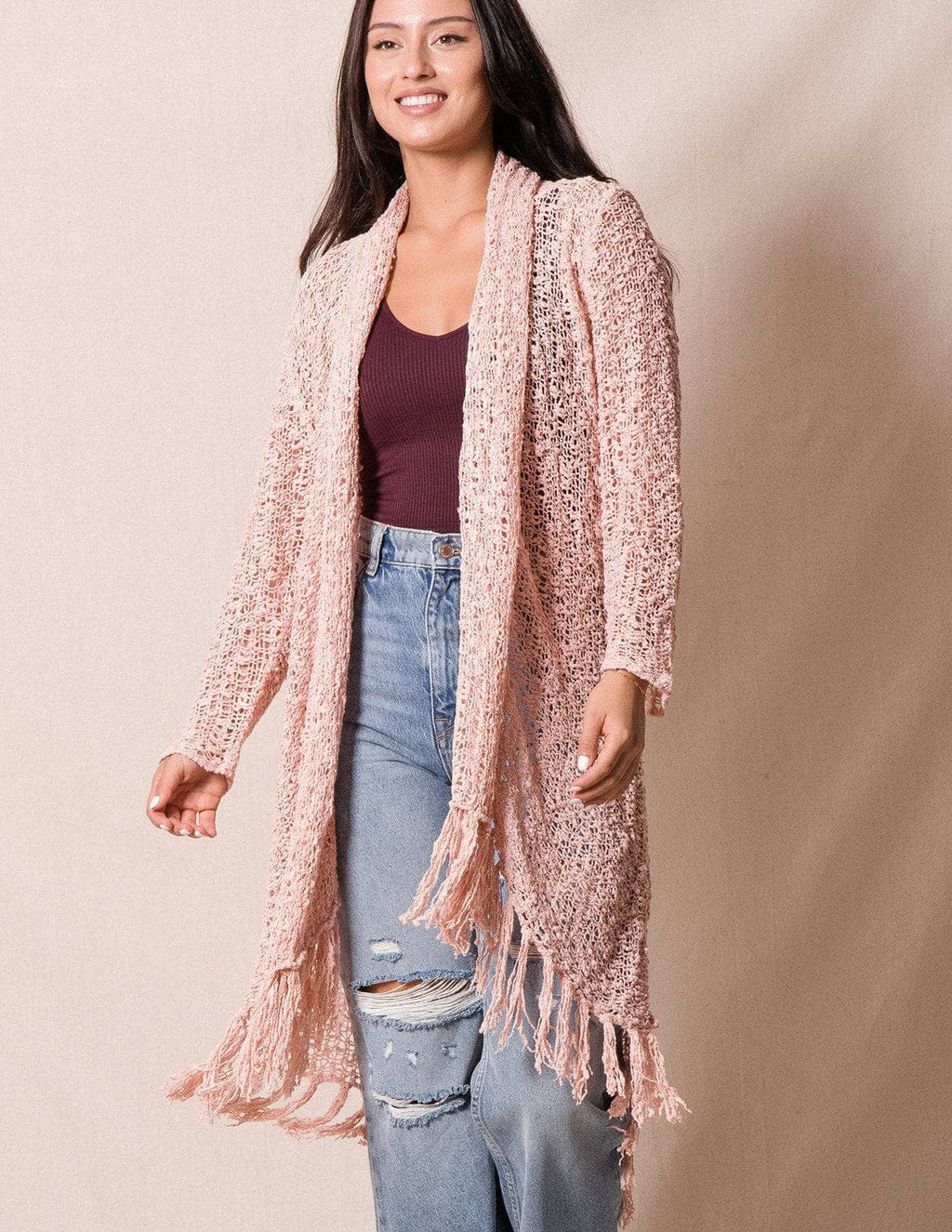 Handwoven Riva Knit Duster