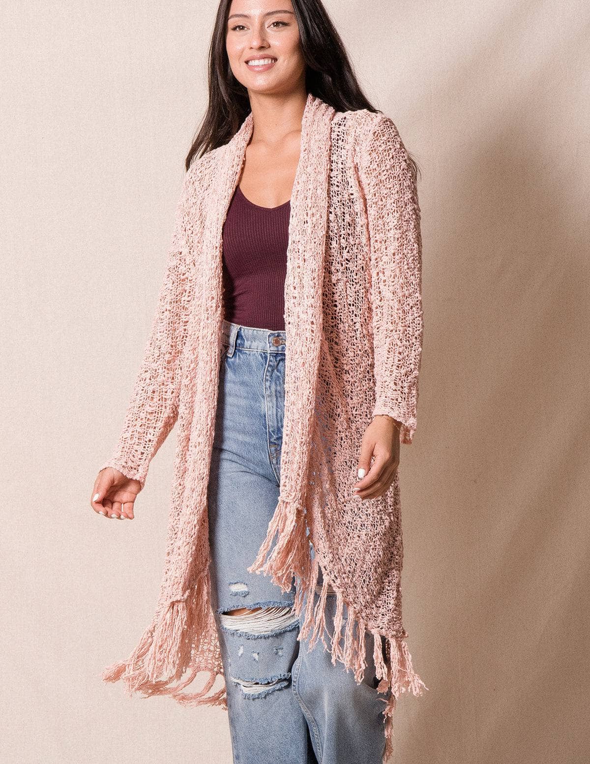 Handwoven Riva Knit Duster
